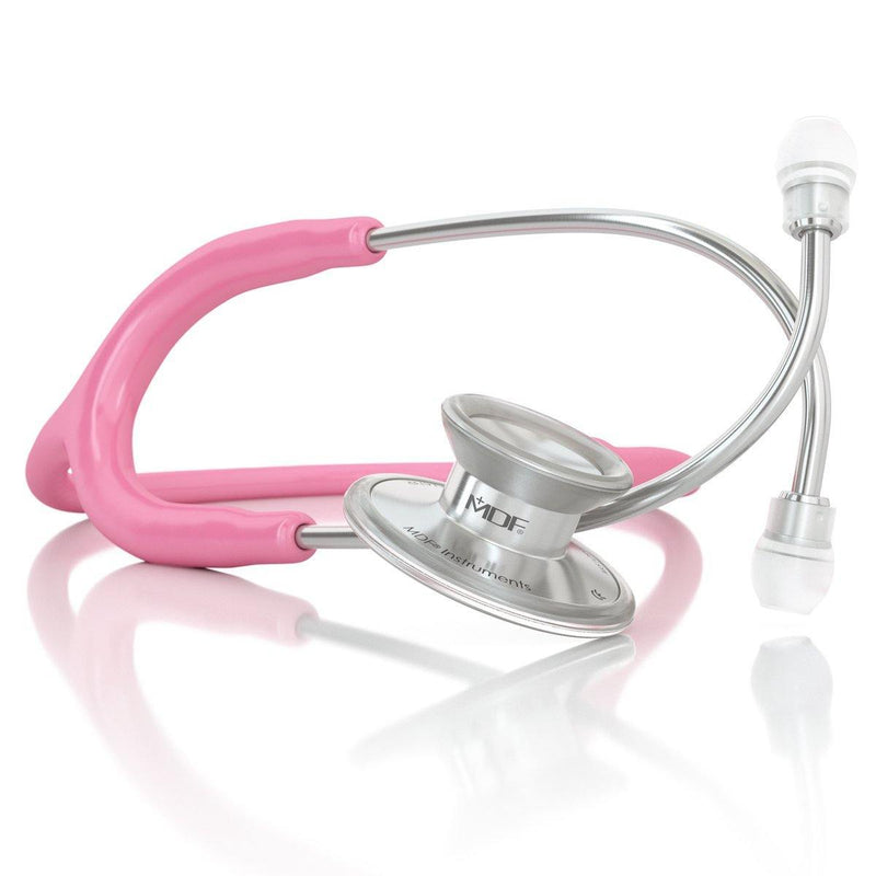 Acoustica® Stethoscope - Light Pink - MDF Instruments Canada