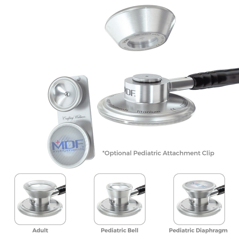 Pediatric Attachment with Clip - For MD One® Epoch® Titanium Stethoscope - MDF Instruments Canada