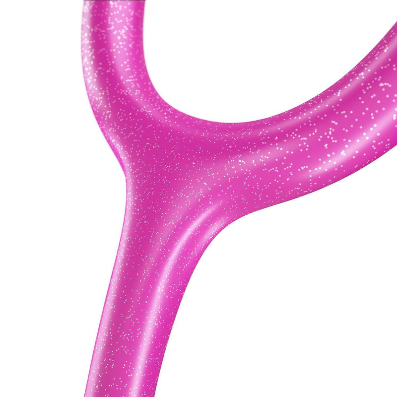 ProCardial® Titanium Cardiology Stethoscope - Pink Glitter/Rose Gold - MDF Instruments Canada