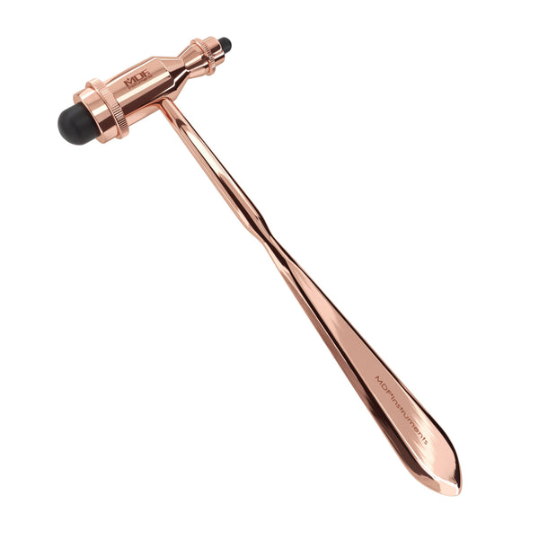 Tromner Reflex Hammer with Pointed Tip - Rose Gold - MDF Instruments Canada