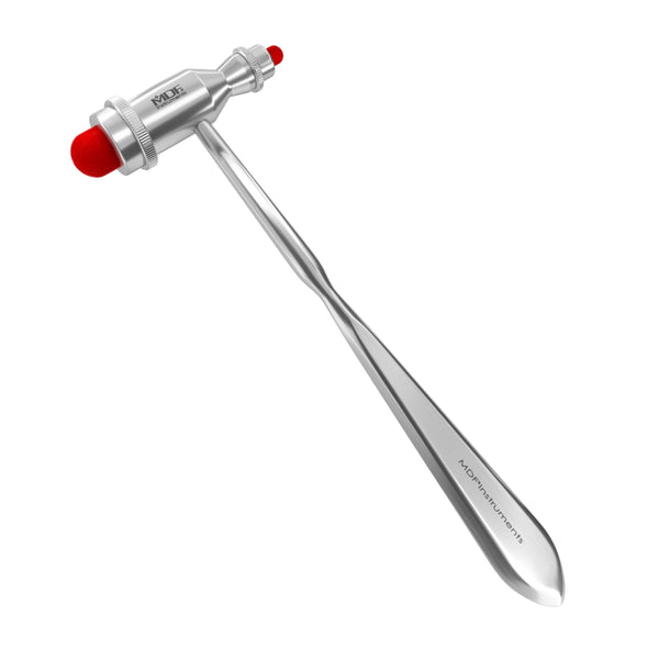 Tromner Reflex Hammer with Pointed Tip - Red - MDF Instruments Canada