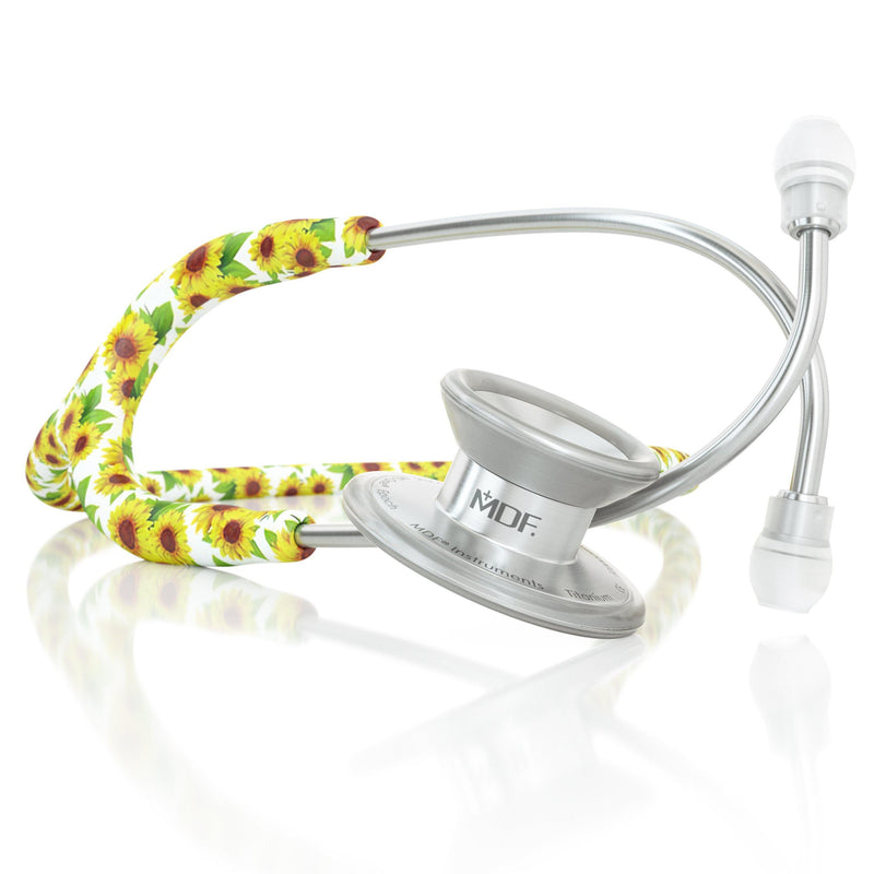 MD One® Epoch® Titanium Adult Stethoscope - Sunflower - MDF Instruments Canada