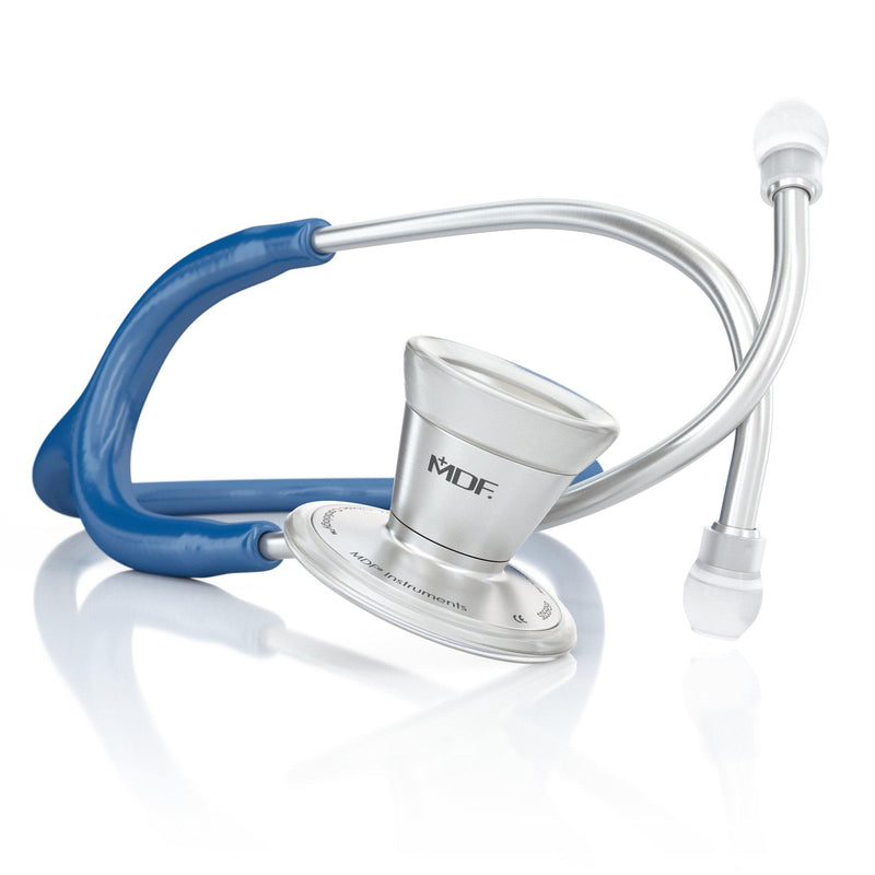 ProCardial® Stainless Steel Cardiology Stethoscope - Royal Blue - MDF Instruments Canada