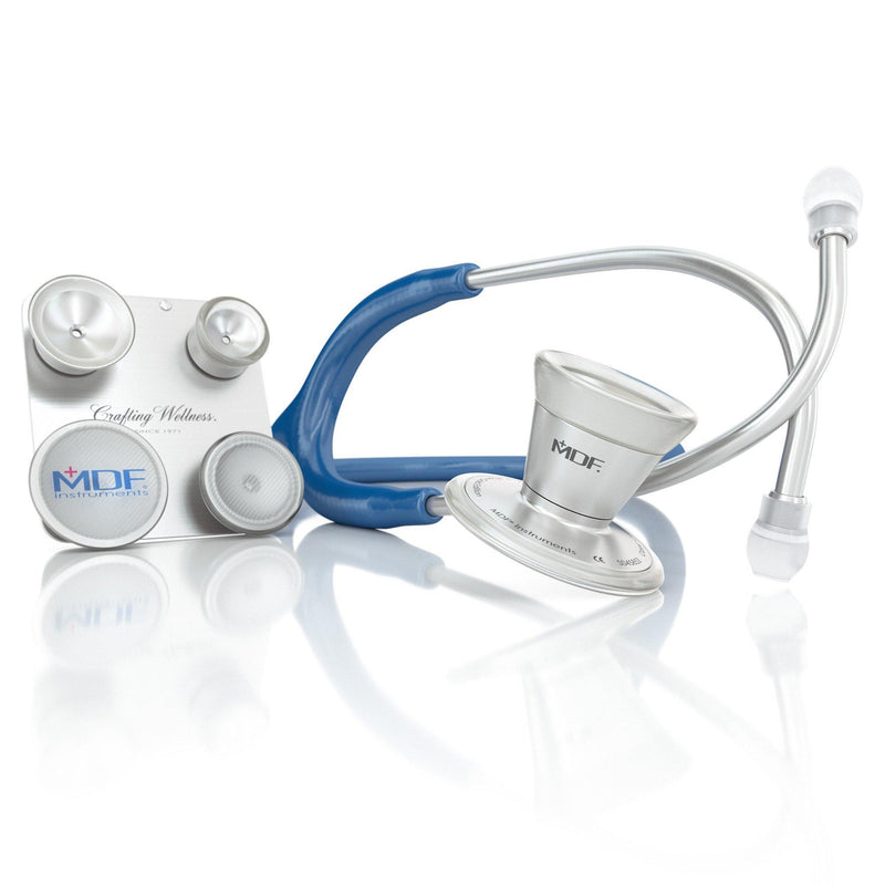 ProCardial® Stainless Steel Adult & Pediatric & Infant Stethoscope - Royal Blue - MDF Instruments Canada