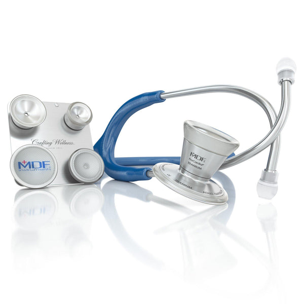 ProCardial® Titanium Adult & Pediatric & Infant Stethoscope - Royal Blue - MDF Instruments Canada