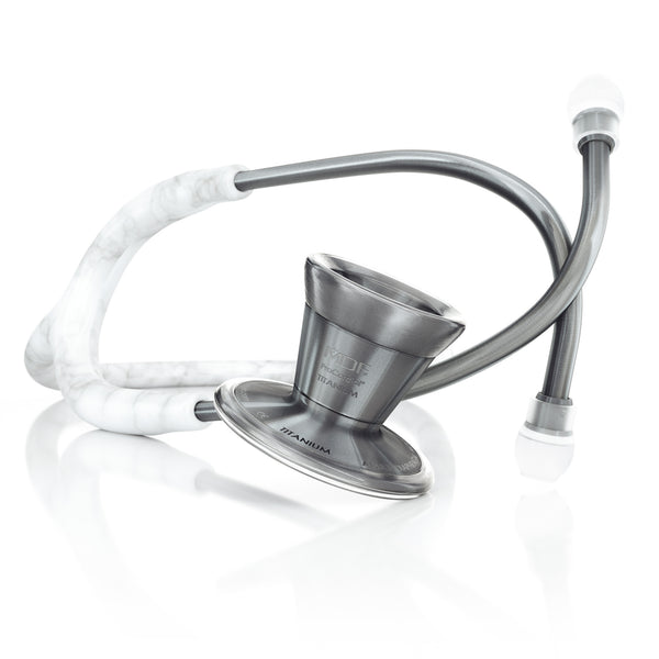 ProCardial® Titanium Cardiology Stethoscope - Carrera Marble/Metalika - MDF Instruments Canada