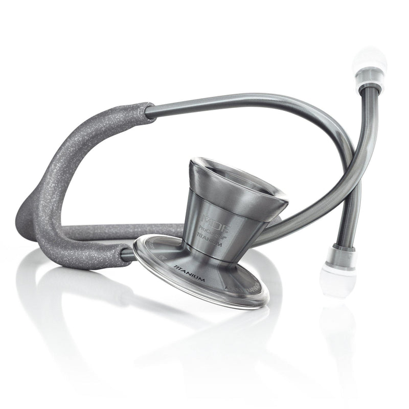 ProCardial® Titanium Cardiology Stethoscope - Grey Glitter/Metalika - MDF Instruments Canada